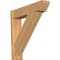 Ekena Millwork Traditional Slat Smooth Outlooker, Western Red Cedar, 7 1/2"W x 32"D x 32"H OUT08X32X32TRA06SWR - alternate 1